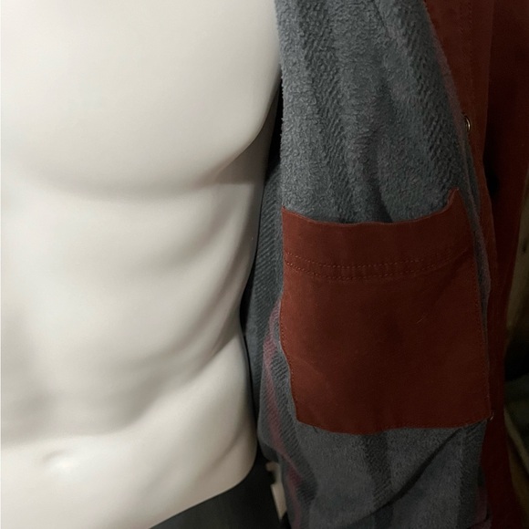 Carhartt Men's Rust Brown Canvas Shirt Jacket - Picture 6 of 8